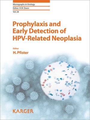cover image of Prophylaxis and Early Detection of HPV-Related Neoplasia